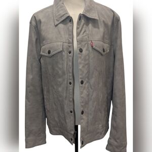 Vintage Levi's Light Gray Jacket- Size Medium